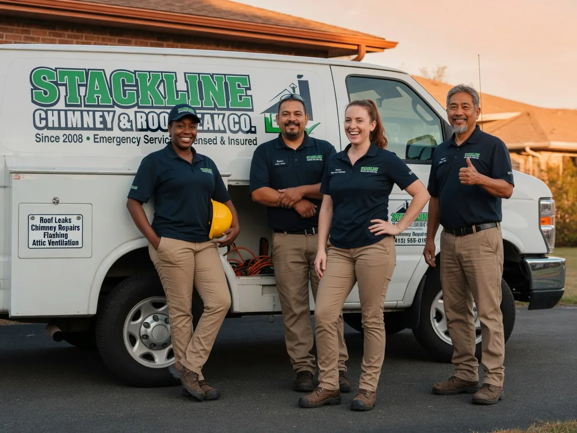 Chimney flashing repair company in Mackeyville, PA